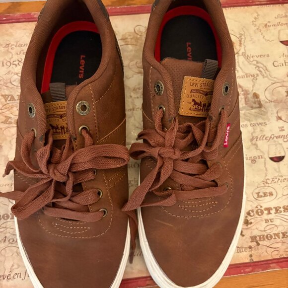 Levi's Miles WX Brown Sneakers - Men's Size 8.5 - Picture 5 of 6